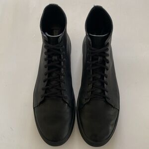 THURSDAY Men’s Premier High Top Black Leather Boots Size 12.5.